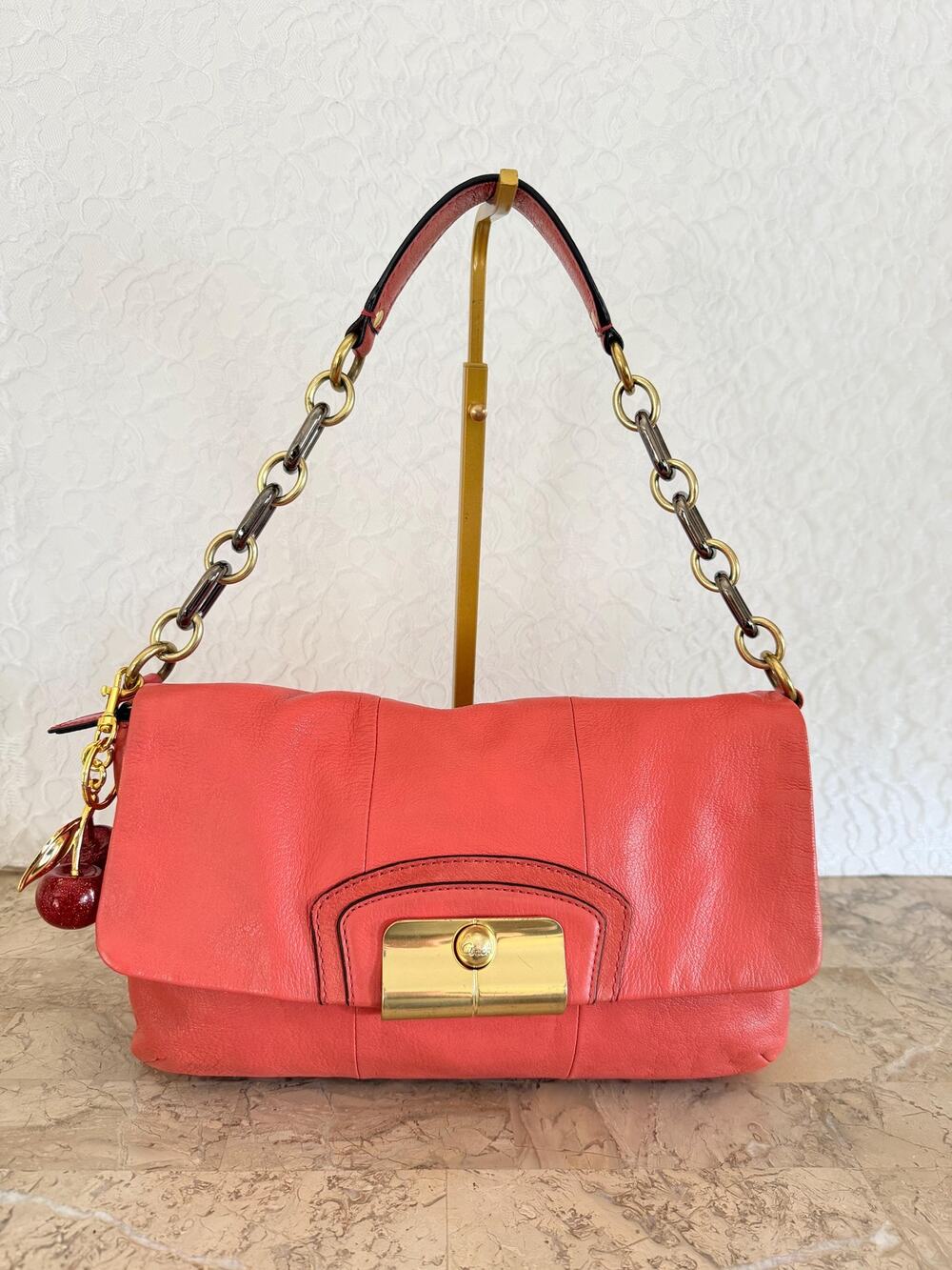 Vintage Y2K Coach Kristin 14225 Leather small Shoulder Bag